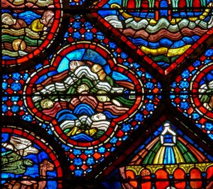 Das Noah-Fenster: Die Sintflut von French School