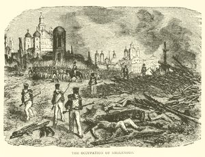 Die Besetzung von Smolensk (Stich)
