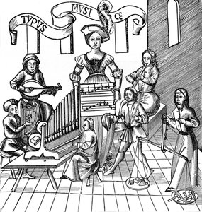Die Personifikation der Musik