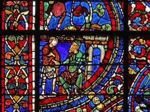 Das Fenster des verlorenen Sohnes: bittet um Arbeit von French School