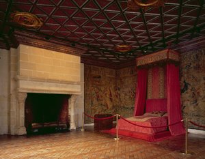 Das Schlafzimmer der Königin