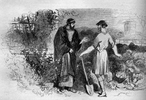 Der römische Kaiser Diokletian (245-313) in Salona