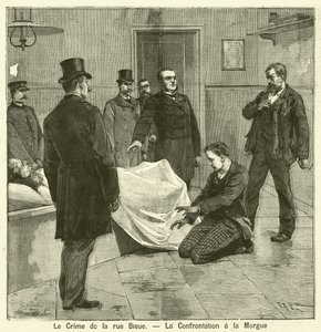 Der Mord in der Rue Bleue, Paris