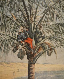 Der Spanisch-Amerikanische Krieg, Illustration aus Le Petit Journal: Supplement illustre, 12. Juni 1898