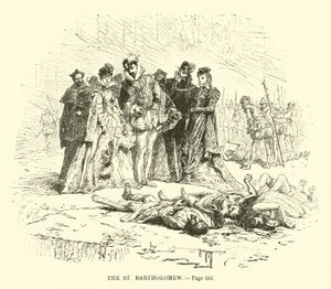 Die Bartholomäusnacht von French School