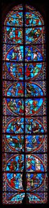 Der Heilige Petrus und Paulus Fenster von French School