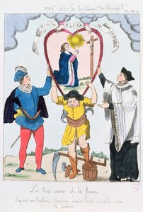 Die drei Stände Frankreichs, 1789