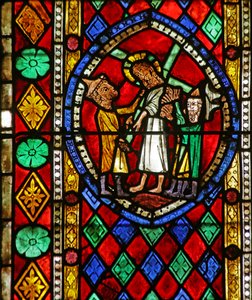 Der Kreuzweg mit Simon von Cyrene