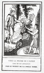 Die Erscheinung des Geistes, ein Geheimnis der Schwarzen Henne