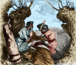 Die Ermordung von Pierre de Castelnau