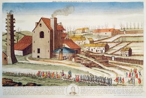 Die Katastrophe des Beaujonc-Kohlebergwerks bei Lüttich, 1812