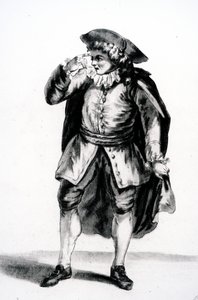 Das Kostüm von Arnolphe, aus Die Schule der Frauen von Molière