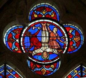 Die Kreuzigung des heiligen Petrus von French School