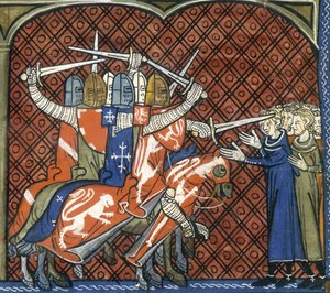 Der Kreuzzug gegen die Albigenser, ca. 1325-1350 von French School