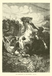 Die Hinrichtung von Brunehaut von French School