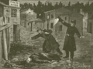 Das letzte Verbrechen von Jack The Ripper von French School