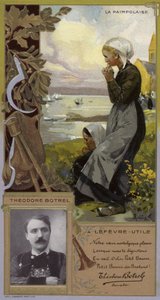 Théodore Botrel, französischer Sänger und Songwriter von French School