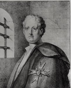 Thomas-Arthur, Comte de Lally (1702-66) in seinem Verlies