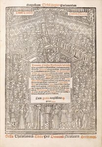 Titelseite mit dem Parlament von Toulouse, 1515