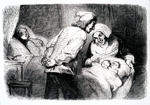 Titelseite von Die kleine Fadette von George Sands, 1852