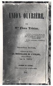 Titelblatt von Union Ouvriere von Flora Tristan (1803-44), veröffentlicht 1844 von French School