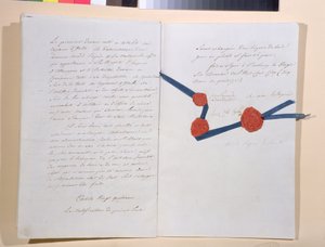 Vertrag zwischen Napoleon I. und Kaiser Franz II., unterzeichnet in Presburg am 26. Dezember 1805