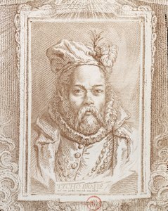 Tycho Brahe (1546-1601), Illustration aus Histoire des Mathématiciens von Alexandre Saverien (1720-1805), veröffentlicht in Paris 1766 von French School