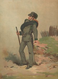 Unbekannter französischer Soldat von French School