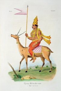 Vayu, graviert von C. de Motte (1785-1836)