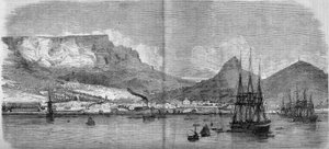 Ansicht von Kapstadt, Südafrika
