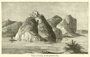 Ansicht von Ibrim, heute (Gravur) von French School