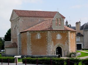 Ansicht des Baptisteriums von St. Jean