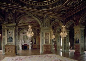 Ansicht der Salle des Arts, nach 1871