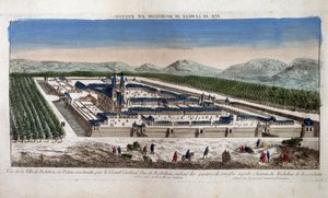 Ansicht der Stadt Richelieu in Poitou