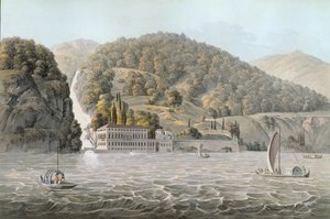 Villa Pliniana, Comer See, 1803