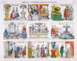 Besucher der Weltausstellung 1855