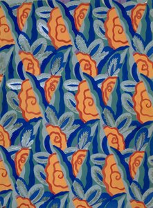 Tapetendesign von Maison Gaillard, veröffentlicht 1930