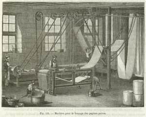 Tapetenproduktion von French School