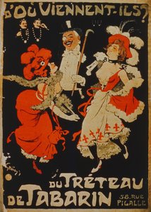 Woher kommen sie? Vom Treteau de Tabarin, Pigalle, Paris von French School