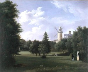 Windmühle bei der Folie-Beaujon in Paris, ca. 1830