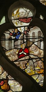 Fenster mit Daniel in der Löwengrube