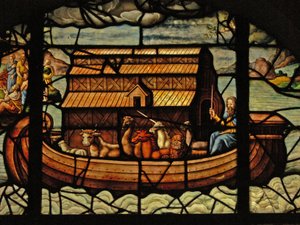 Fenster im Charnier (w.3) (Detail)