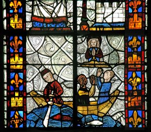 Fenster n1, St. Radegunde: Floreius