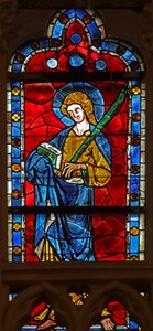 Fenster w101, den Heiligen Judas darstellend