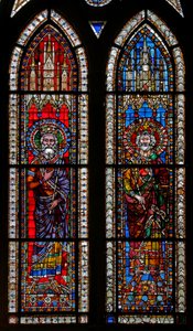 Kaiser Heinrich von Bamberg und Friedrich Barbarossa von French School
