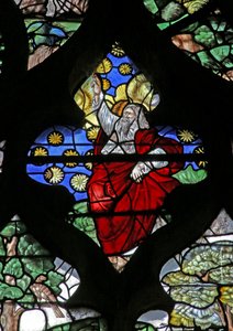 Fenster w120, Gott der Schöpfer