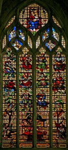 Fenster w123, der Baum Jesse von French School
