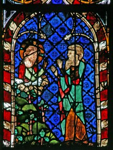Fenster w17, Gott weist Noah an, die Arche zu bauen