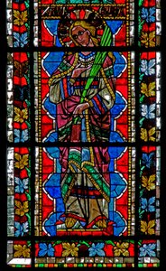 Fenster w202 mit der heiligen Aurelia