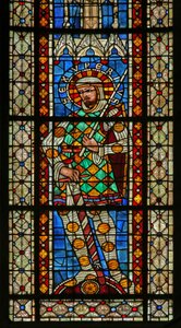 Fenster w203 mit dem heiligen Exuperius